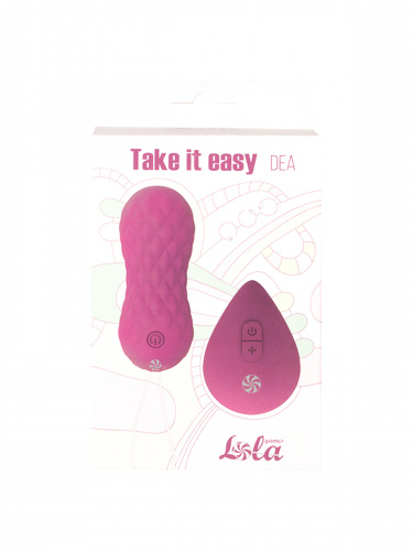 Vaginální kuličky s vibrační rotace s dálkovým ovládáním Take it Easy Dea Pink 9021-04lola