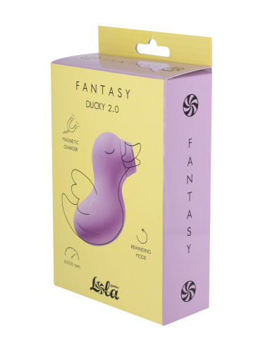 Dobíjecí stimulátor klitorisu Fantasy Ducky 2.0 Lavender 7913-03lola