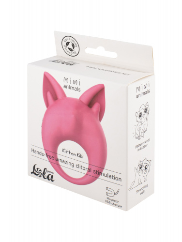 Vibrating cockring Lola Games MiMi Animals Kitten Kiki Pink 7200-01lola